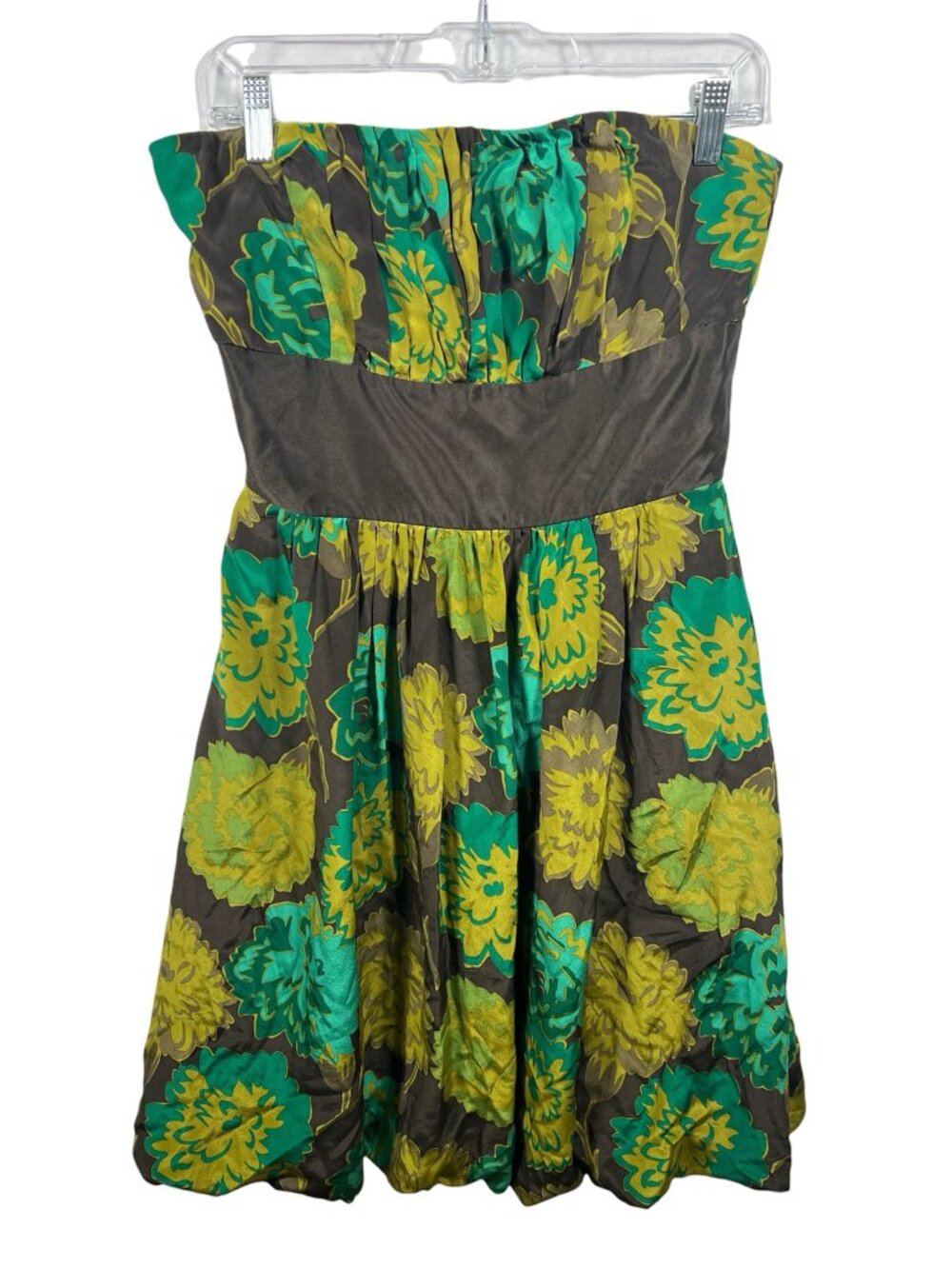 Anthropologie Plenty Tracy Reese Dress Womens Silk Cocktail Small Bubble Hem
